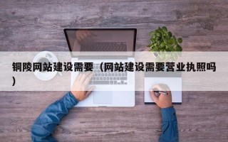 湖南铜陵网站建设需要（网站建设需要营业执照吗）